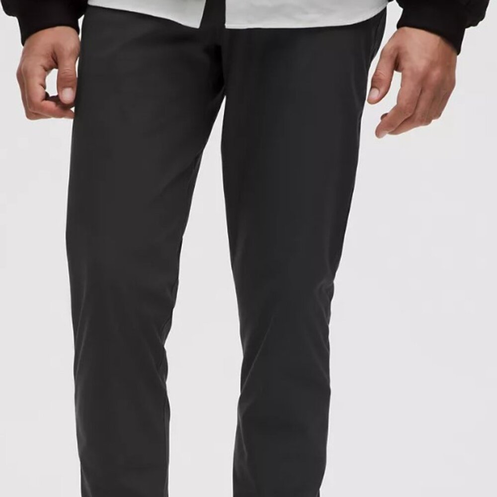 NWT Lululemon ABC Slim-Fit 5 Pocket Pant 34L Obsidian